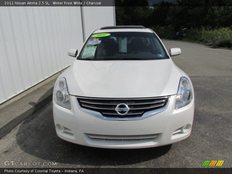 Winter Frost White / Charcoal 2011 Nissan Altima 2.5 SL
