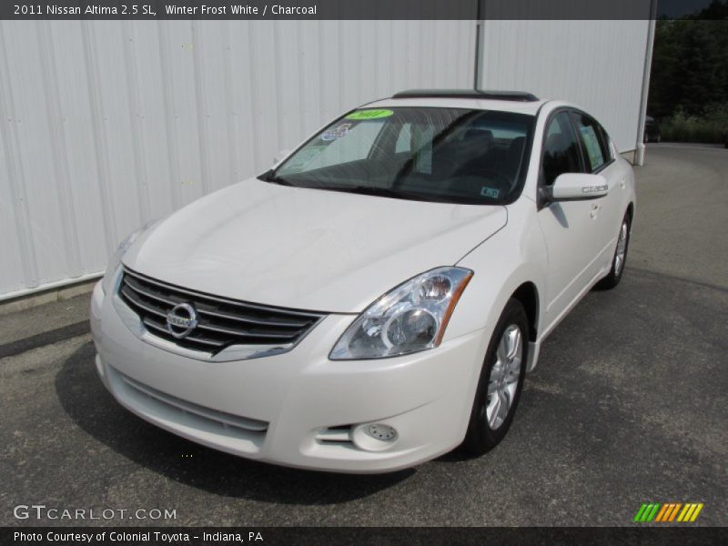 Winter Frost White / Charcoal 2011 Nissan Altima 2.5 SL