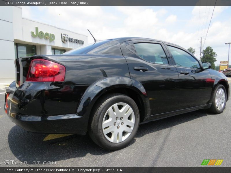 Black Clear Coat / Black 2014 Dodge Avenger SE