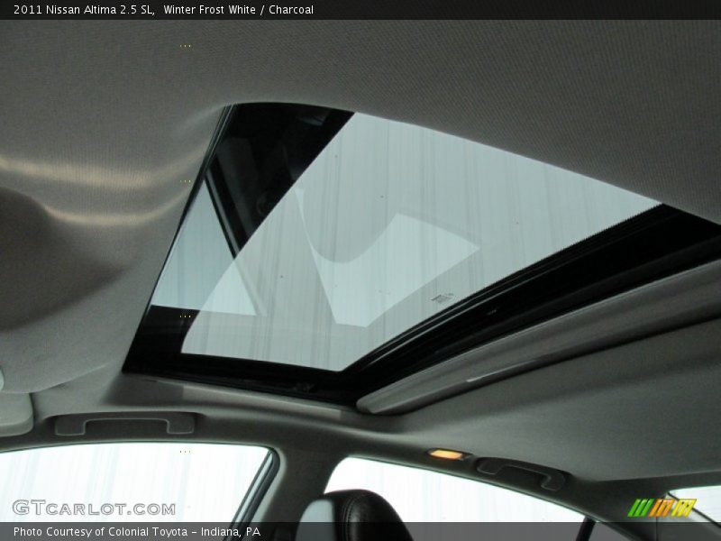 Winter Frost White / Charcoal 2011 Nissan Altima 2.5 SL