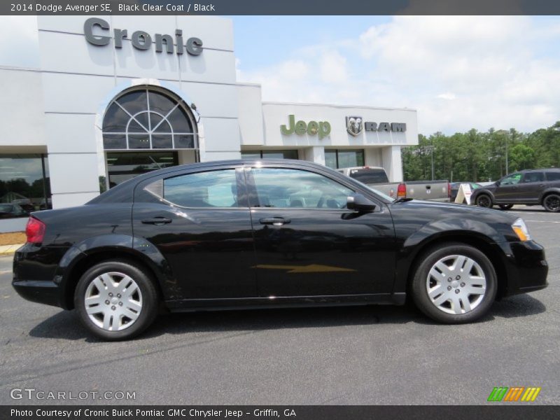 Black Clear Coat / Black 2014 Dodge Avenger SE