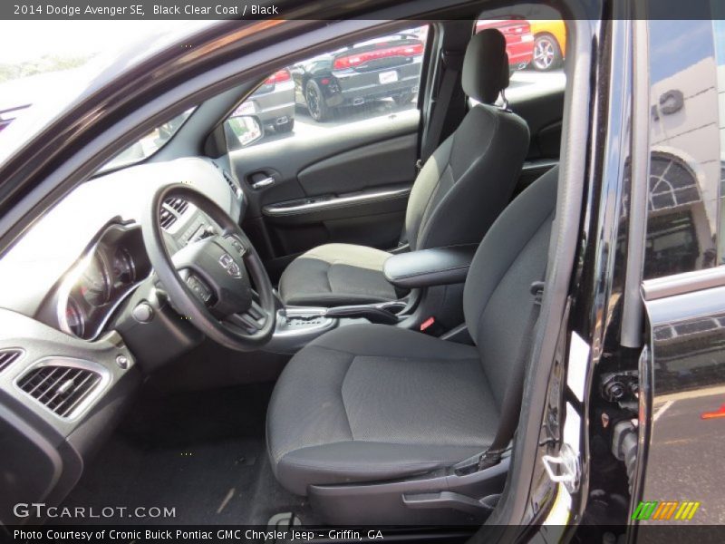 Black Clear Coat / Black 2014 Dodge Avenger SE