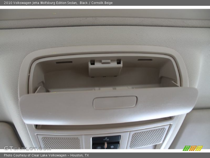 Black / Cornsilk Beige 2010 Volkswagen Jetta Wolfsburg Edition Sedan