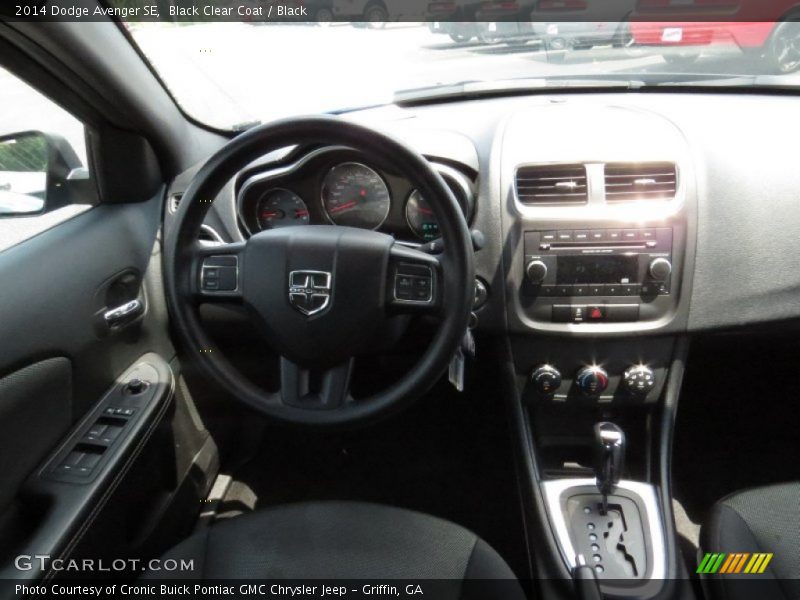 Black Clear Coat / Black 2014 Dodge Avenger SE