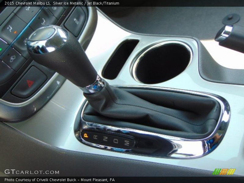 Silver Ice Metallic / Jet Black/Titanium 2015 Chevrolet Malibu LS