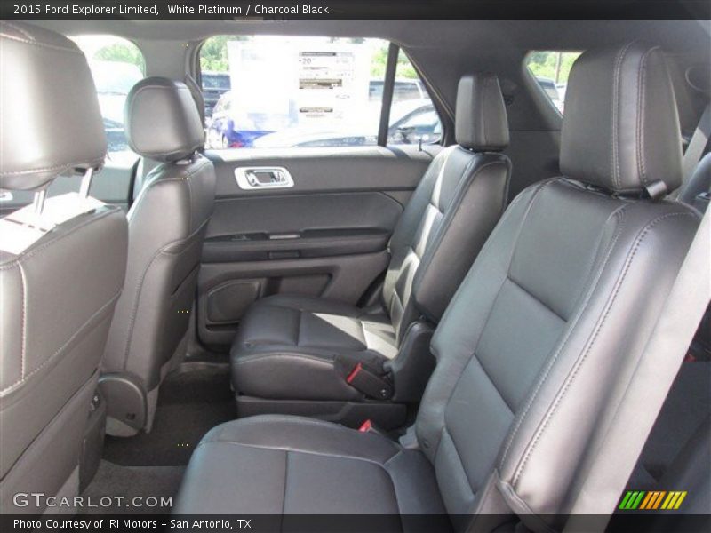 Rear Seat of 2015 Explorer Limited