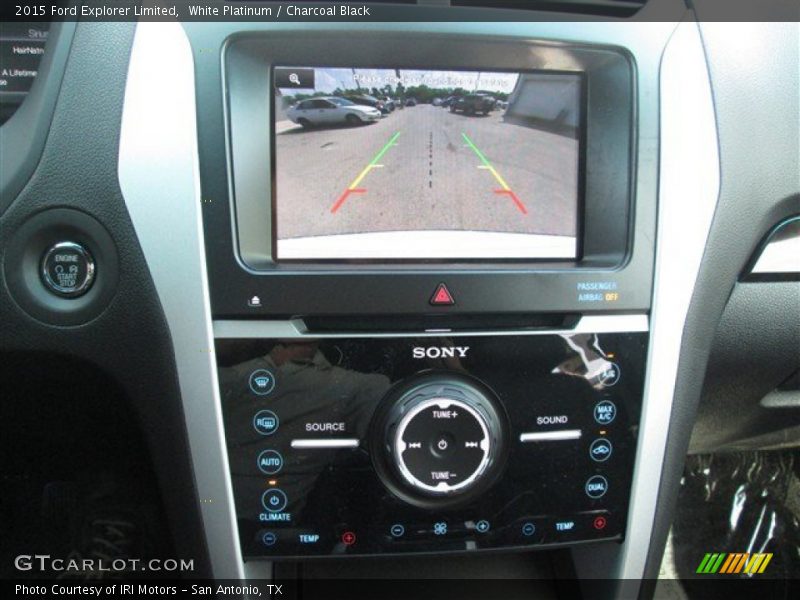 White Platinum / Charcoal Black 2015 Ford Explorer Limited