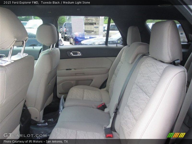 Rear Seat of 2015 Explorer FWD