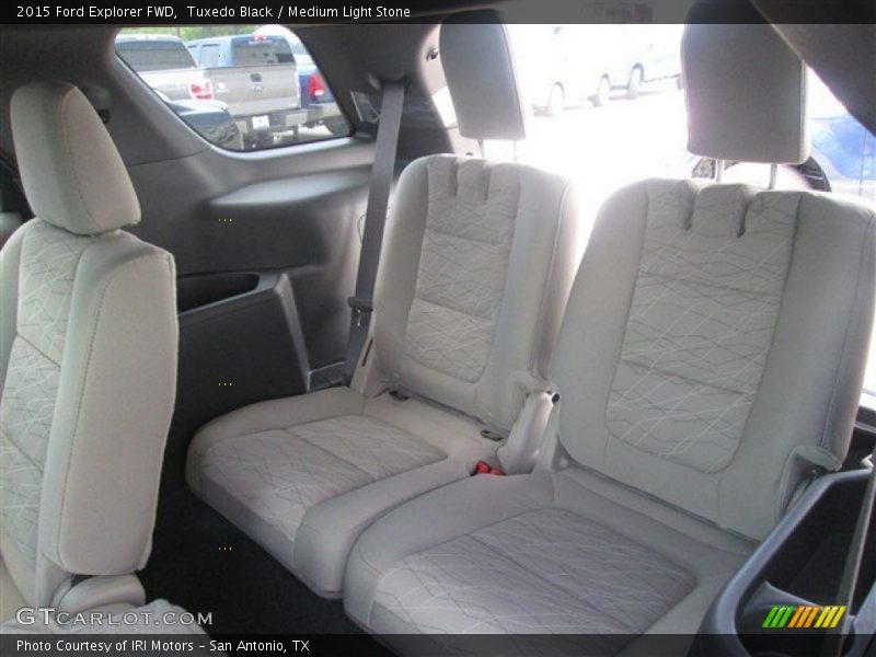 Rear Seat of 2015 Explorer FWD