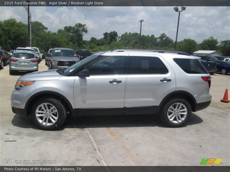  2015 Explorer FWD Ingot Silver