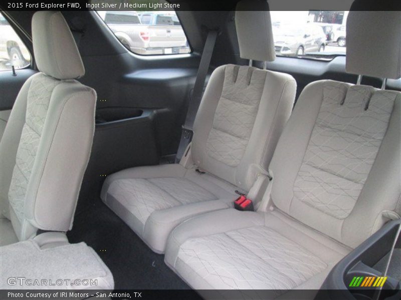 Ingot Silver / Medium Light Stone 2015 Ford Explorer FWD