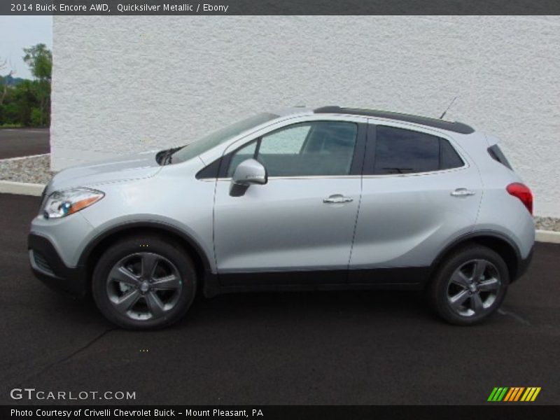  2014 Encore AWD Quicksilver Metallic