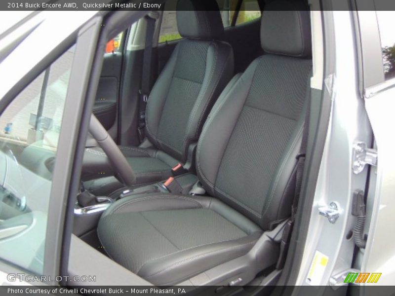 Quicksilver Metallic / Ebony 2014 Buick Encore AWD