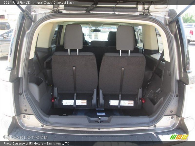 Mineral Gray / Charcoal Black 2014 Ford Flex SE