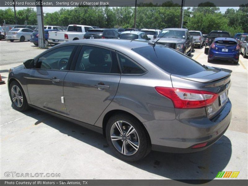 Sterling Gray / Charcoal Black 2014 Ford Focus SE Sedan