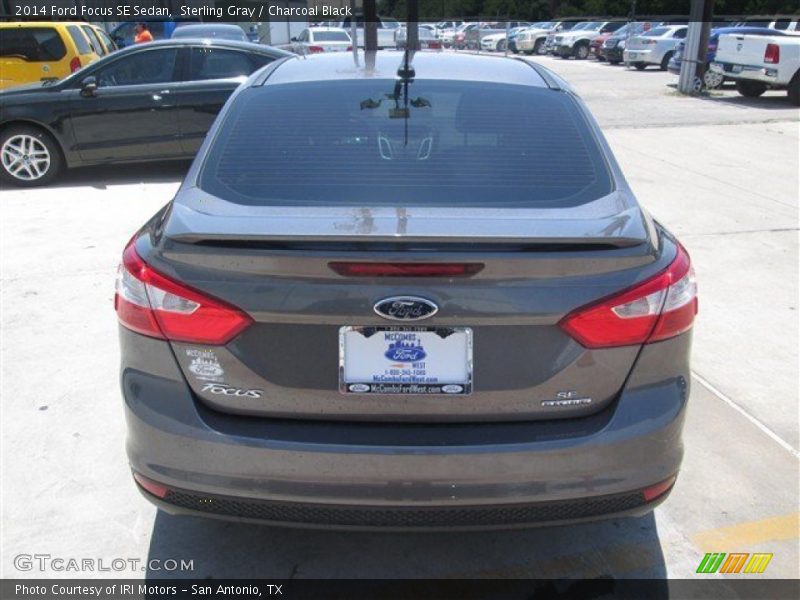 Sterling Gray / Charcoal Black 2014 Ford Focus SE Sedan