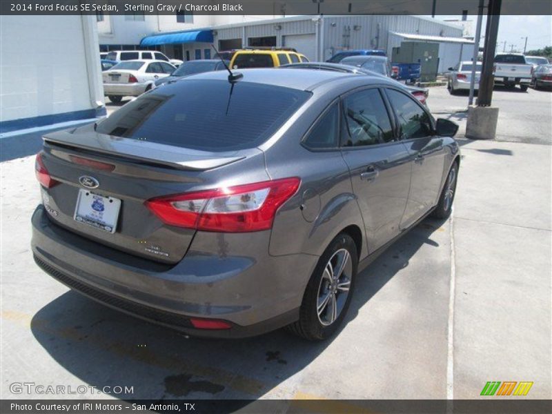 Sterling Gray / Charcoal Black 2014 Ford Focus SE Sedan