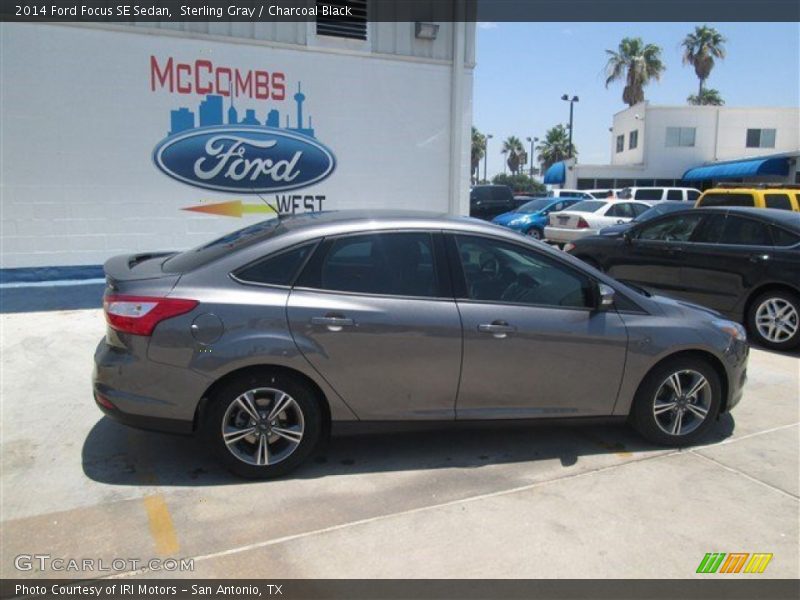 Sterling Gray / Charcoal Black 2014 Ford Focus SE Sedan