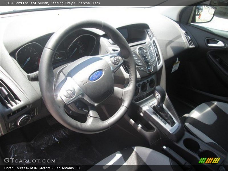 Sterling Gray / Charcoal Black 2014 Ford Focus SE Sedan