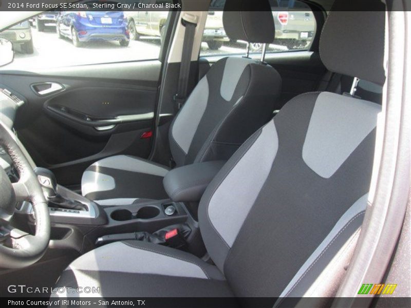 Sterling Gray / Charcoal Black 2014 Ford Focus SE Sedan