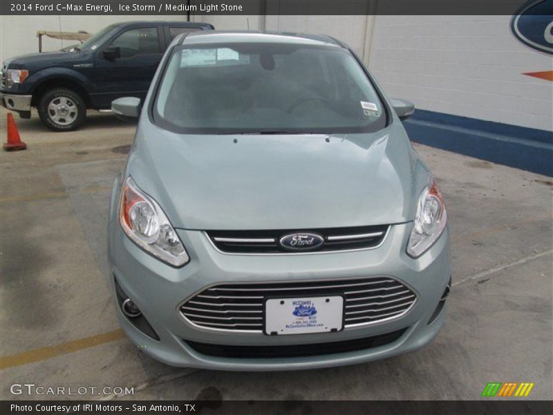 Ice Storm / Medium Light Stone 2014 Ford C-Max Energi