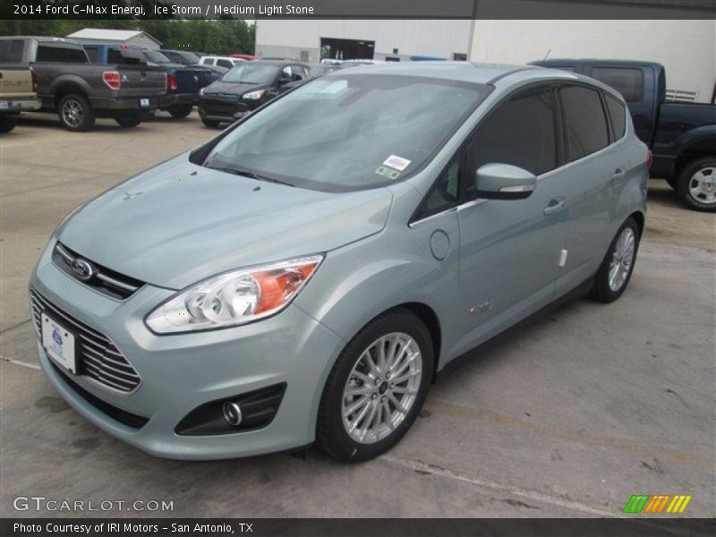Ice Storm / Medium Light Stone 2014 Ford C-Max Energi