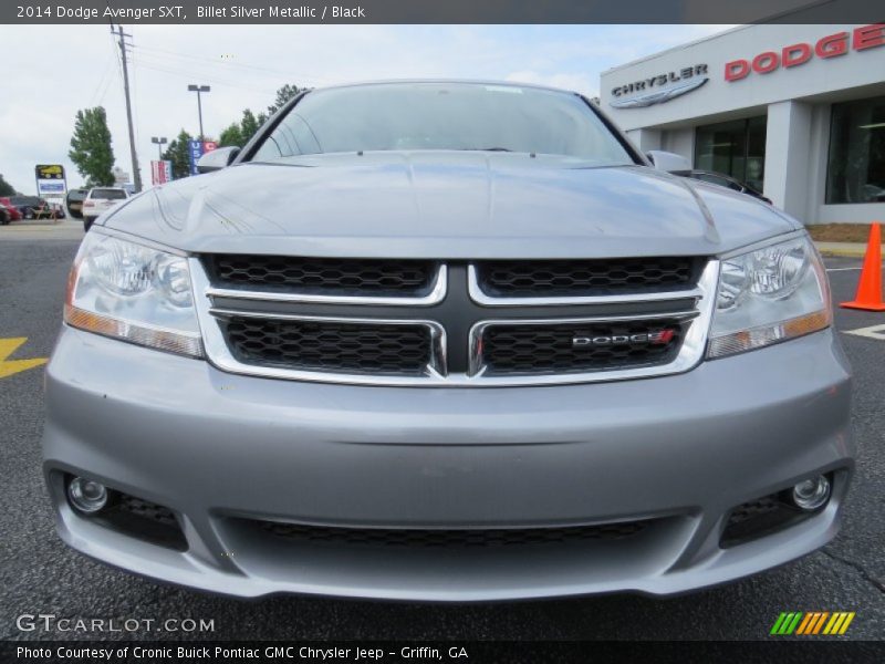 Billet Silver Metallic / Black 2014 Dodge Avenger SXT