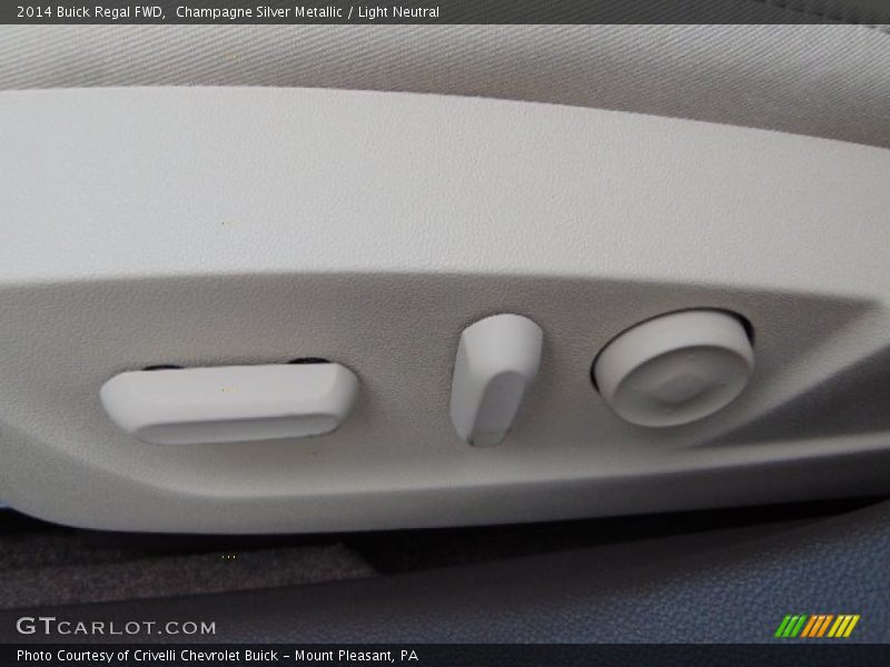 Champagne Silver Metallic / Light Neutral 2014 Buick Regal FWD