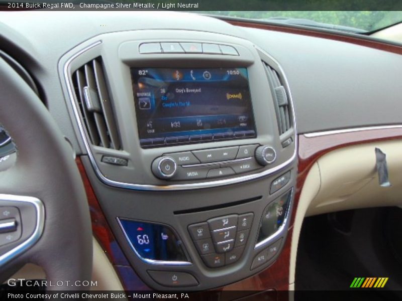 Champagne Silver Metallic / Light Neutral 2014 Buick Regal FWD
