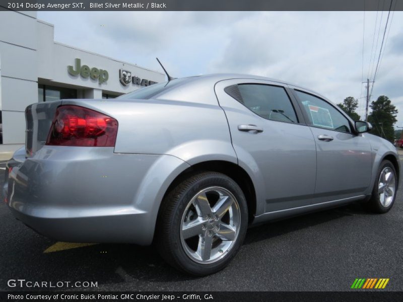 Billet Silver Metallic / Black 2014 Dodge Avenger SXT