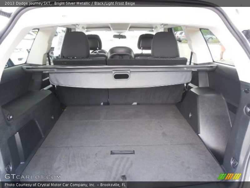 Bright Silver Metallic / Black/Light Frost Beige 2013 Dodge Journey SXT