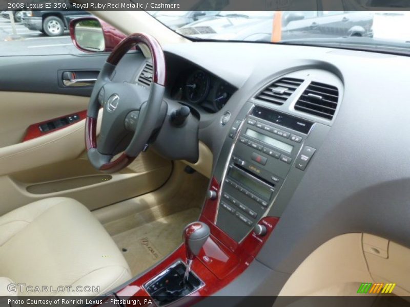 Royal Ruby Red Metallic / Cashmere 2008 Lexus ES 350