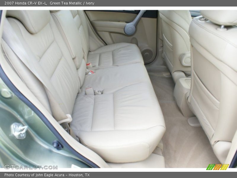 Rear Seat of 2007 CR-V EX-L