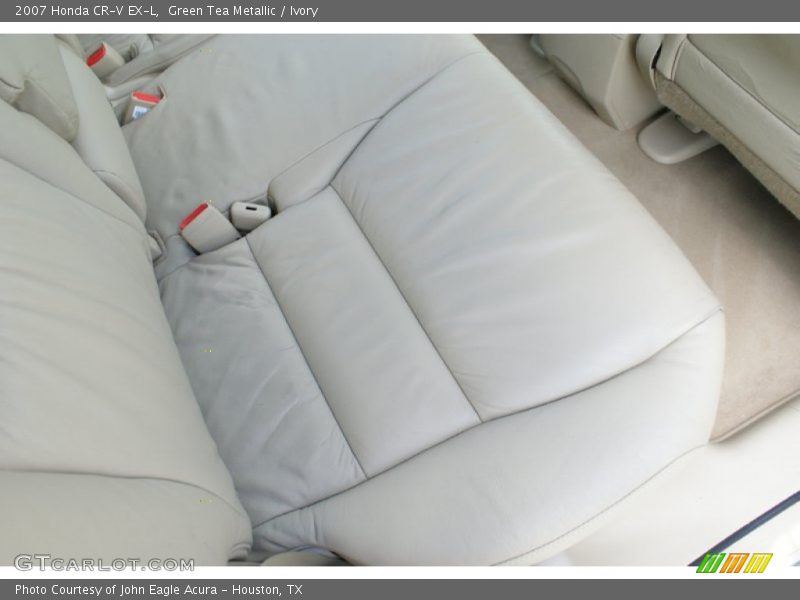 Green Tea Metallic / Ivory 2007 Honda CR-V EX-L