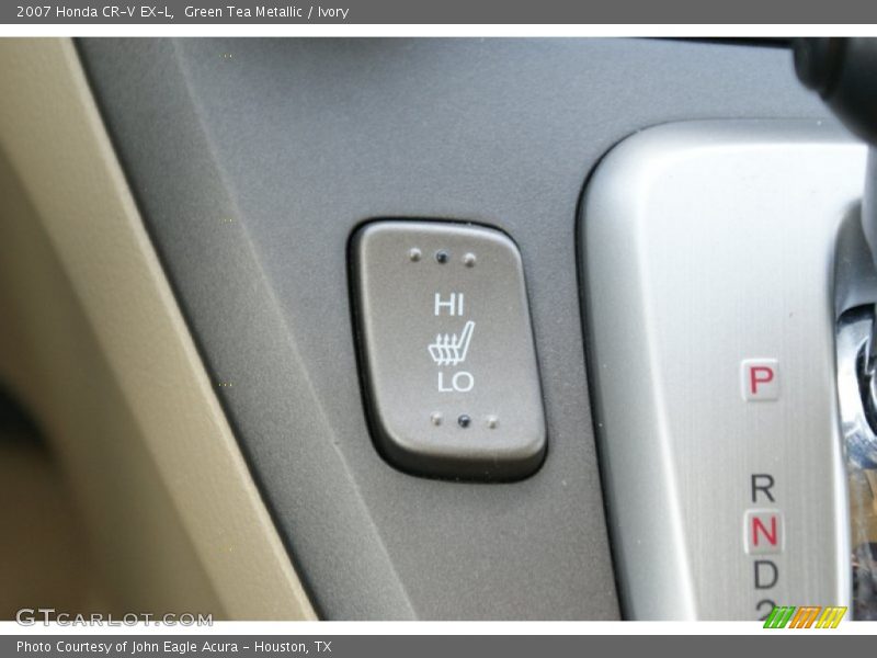 Green Tea Metallic / Ivory 2007 Honda CR-V EX-L