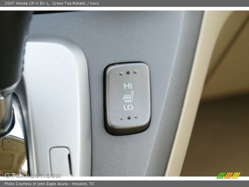 Green Tea Metallic / Ivory 2007 Honda CR-V EX-L