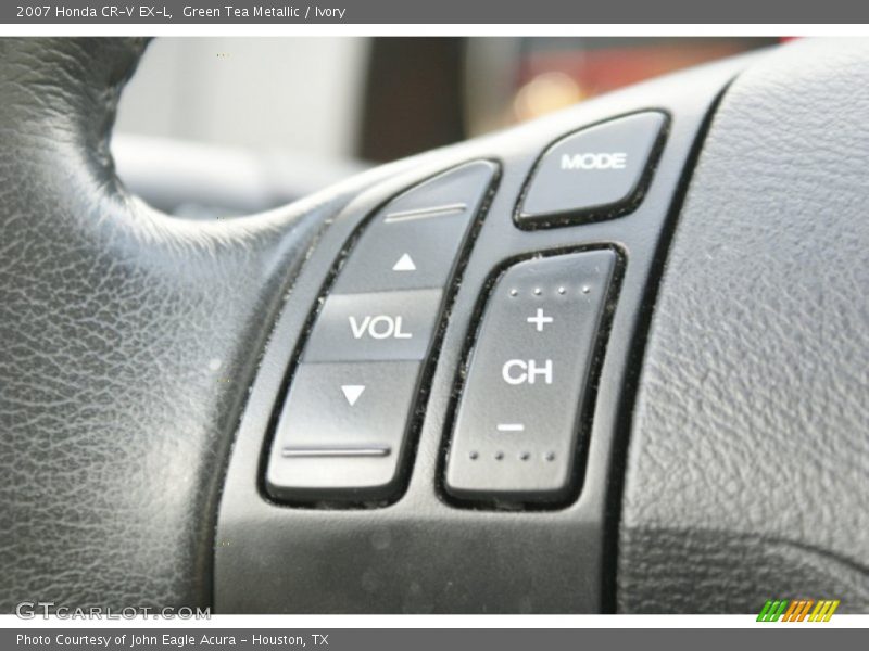 Green Tea Metallic / Ivory 2007 Honda CR-V EX-L