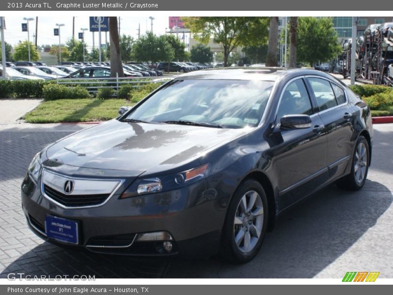 Graphite Luster Metallic / Graystone 2013 Acura TL