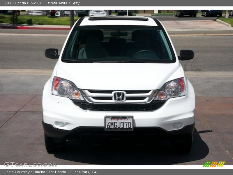 Taffeta White / Gray 2010 Honda CR-V EX