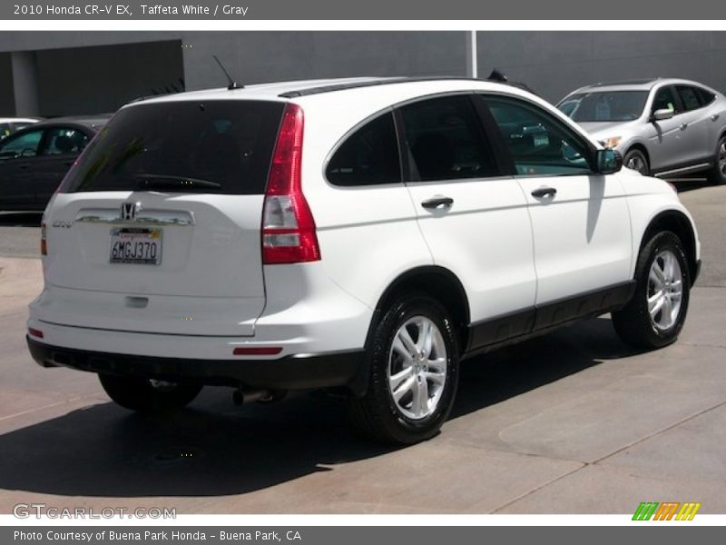 Taffeta White / Gray 2010 Honda CR-V EX