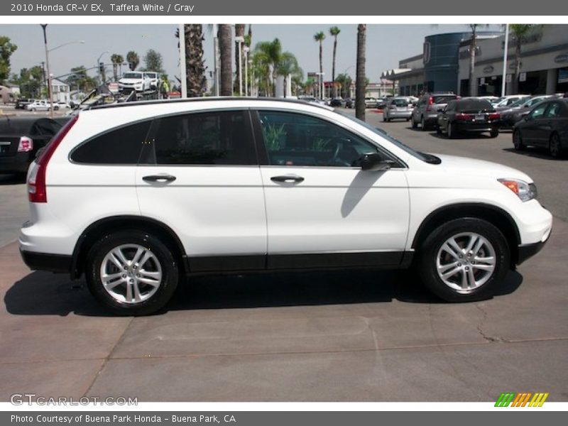 Taffeta White / Gray 2010 Honda CR-V EX