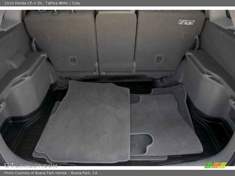 Taffeta White / Gray 2010 Honda CR-V EX