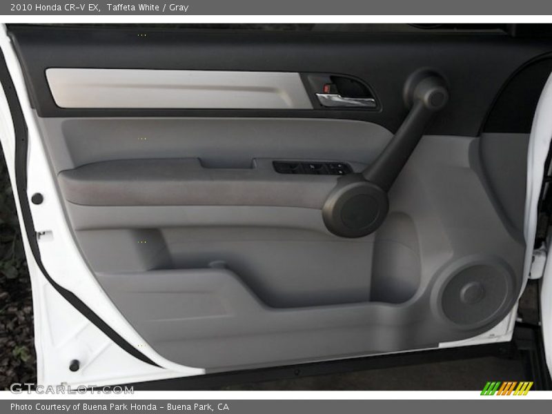 Taffeta White / Gray 2010 Honda CR-V EX