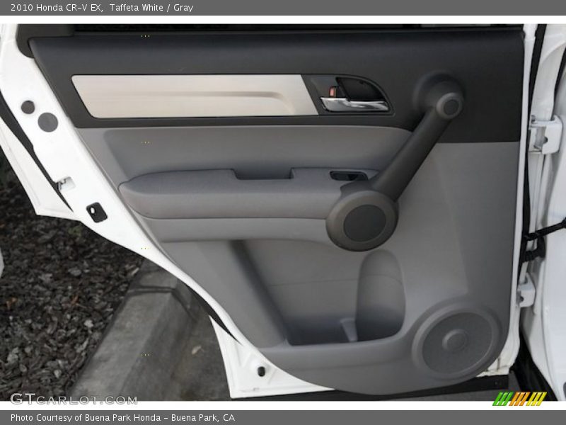 Taffeta White / Gray 2010 Honda CR-V EX