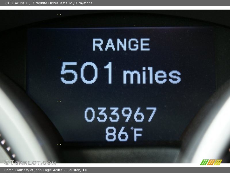 Graphite Luster Metallic / Graystone 2013 Acura TL