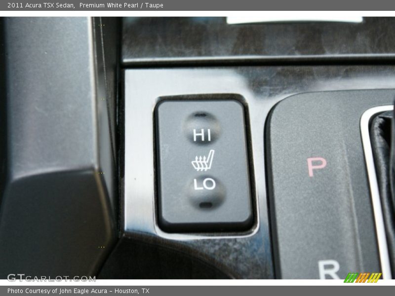 Premium White Pearl / Taupe 2011 Acura TSX Sedan