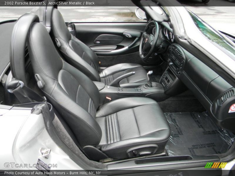 Front Seat of 2002 Boxster S