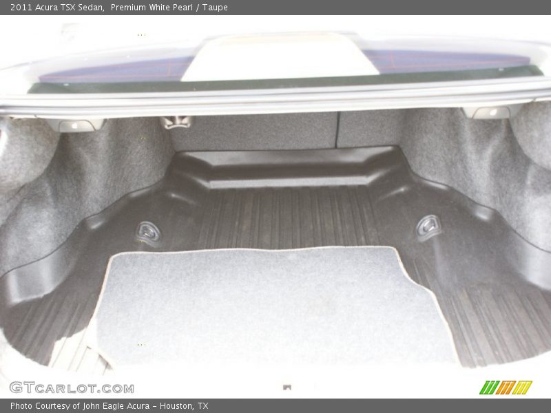 Premium White Pearl / Taupe 2011 Acura TSX Sedan