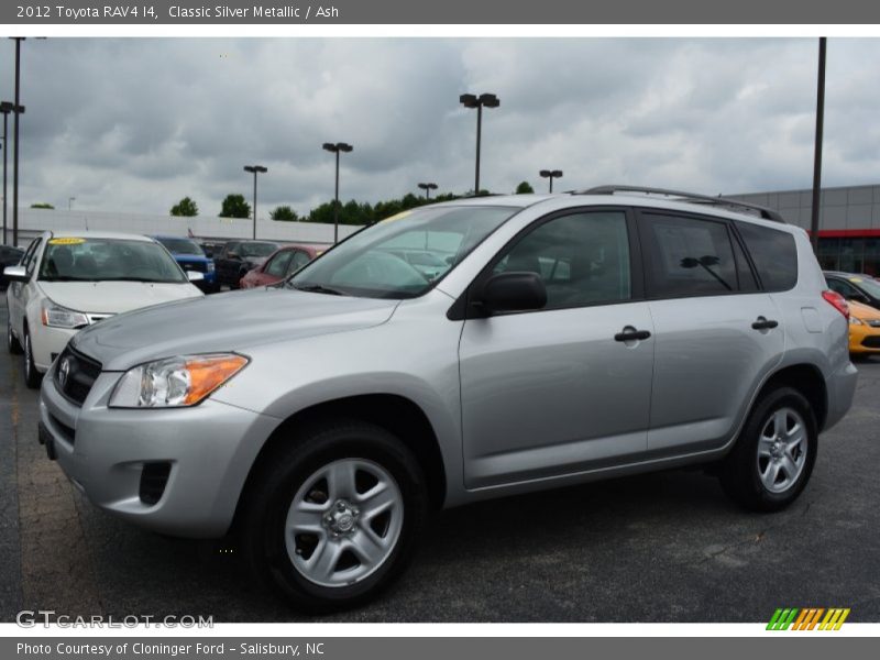 Classic Silver Metallic / Ash 2012 Toyota RAV4 I4