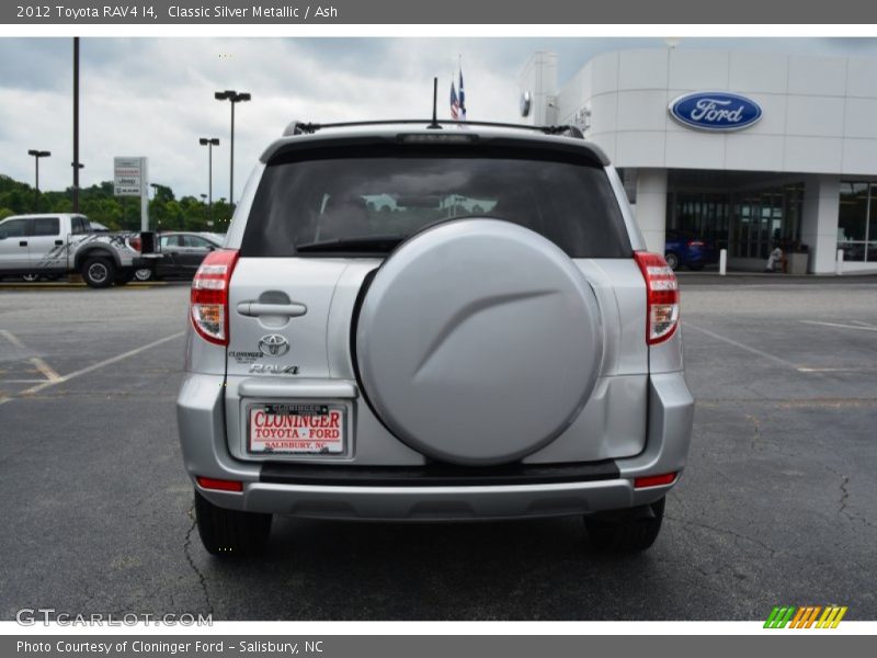 Classic Silver Metallic / Ash 2012 Toyota RAV4 I4